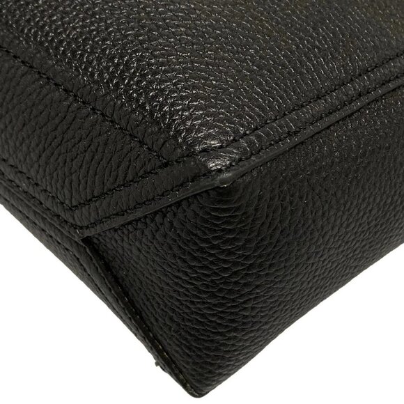 Auth GUCCI GG Marmont   Black Leather Tote Bag - Picture 3 of 16